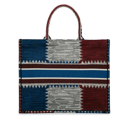 Dior Large French Flag Book Tote
