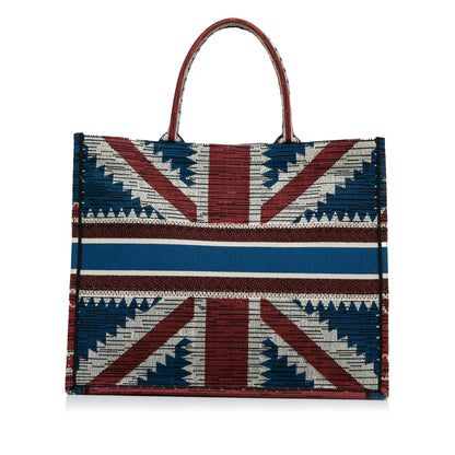 Dior Large French Flag Book Tote