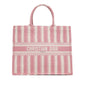 Dior Large Striped Book Tote (SHG-MhBhgW)