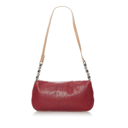 Saint Laurent Pochette Leather Mini Handbag