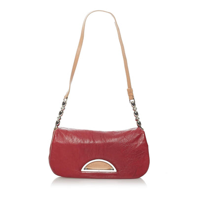Saint Laurent Pochette Leather Mini Handbag