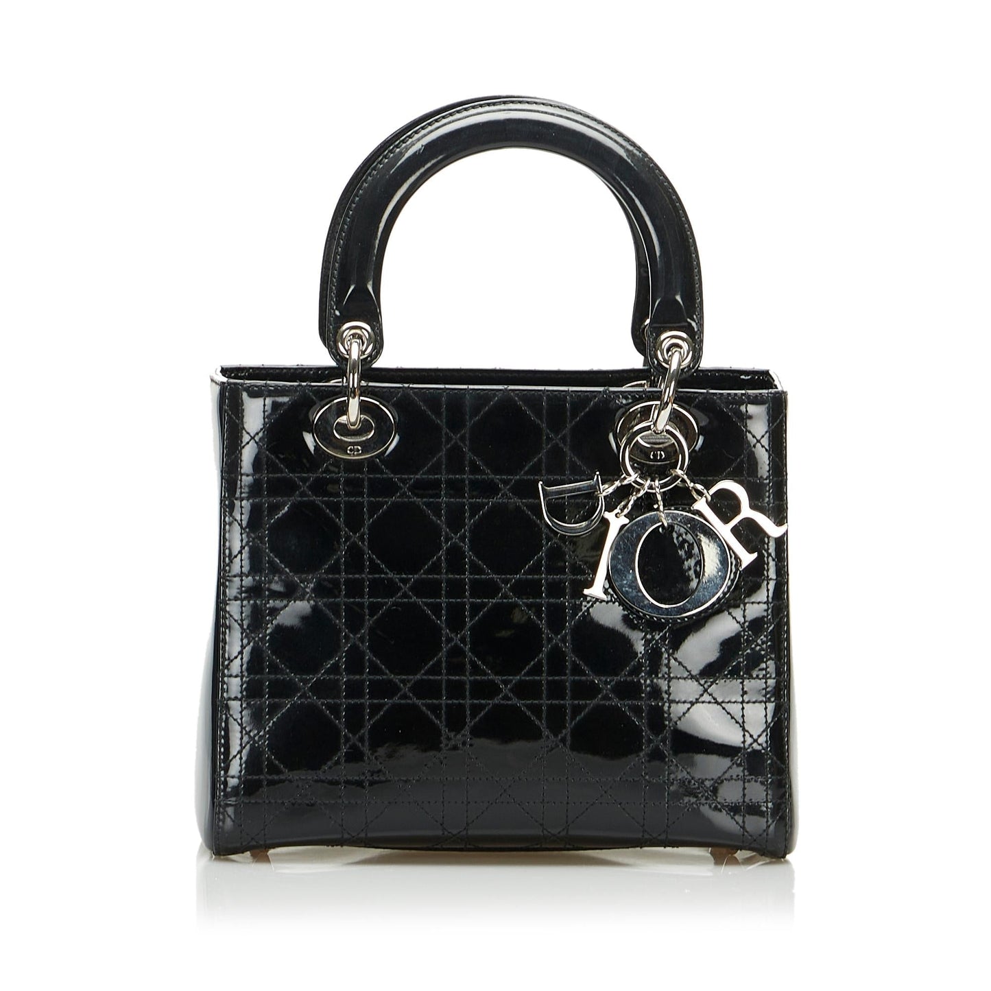 Dior Lady Dior Leather Mini Handbag