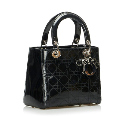 Dior Lady Dior Leather Mini Handbag