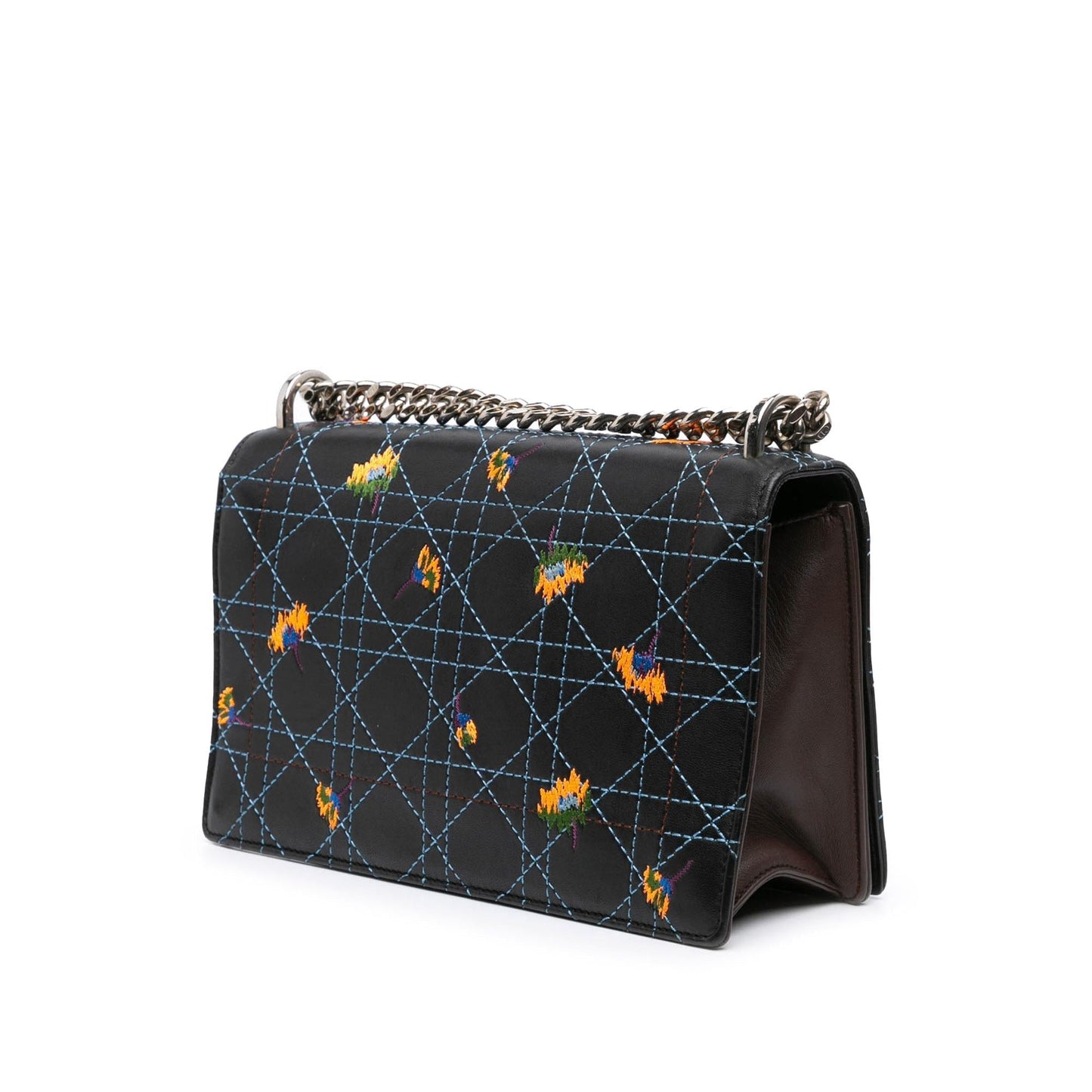 Dior Medium Embroidered Calfskin Diorama Flap