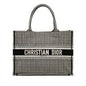 Dior Medium Houndstooth Book Tote (SHG-BUCCPt)