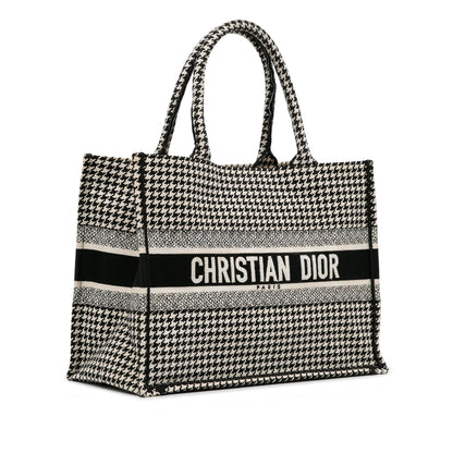 Dior Medium Houndstooth Book Tote