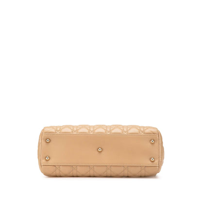 Dior Medium Lambskin Cannage Dior Soft Shopping Tote