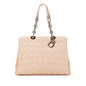 Dior Medium Lambskin Cannage Soft Zipped Shopping Tote