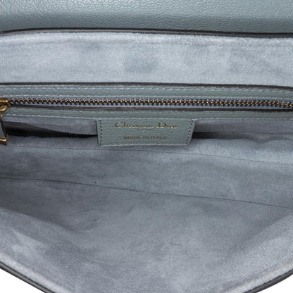 Dior Medium Leather Saddle Bag (SHG-CfHun8)