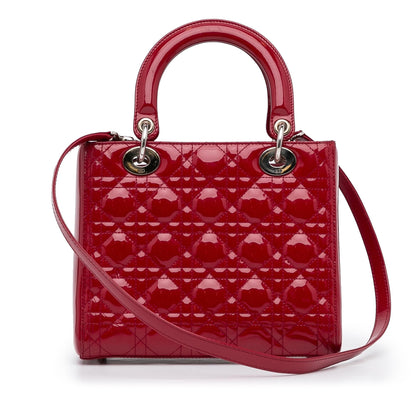 Dior Lady Dior Leather Mini Handbag