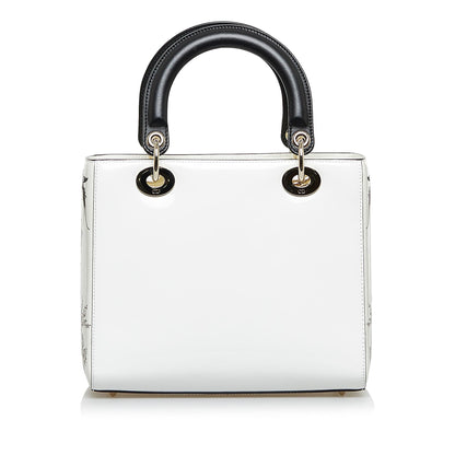 Dior Lady Dior Leather Mini Handbag