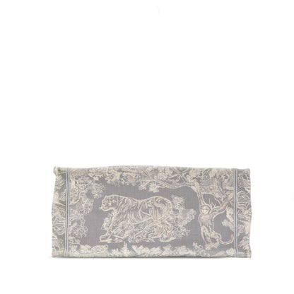 Dior Medium Toile de Jouy Reverse Embroidered Book Tote