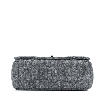 Dior Medium Tweed Macrocannage Caro Bag (SHG-e8o6Vd)