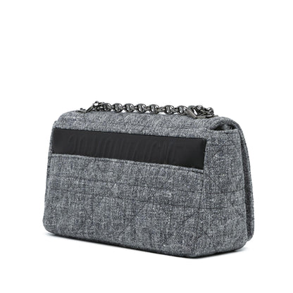 Dior Medium Tweed Macrocannage Caro Bag (SHG-e8o6Vd)