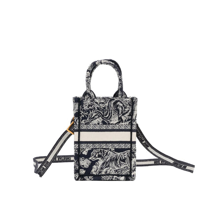 Saint Laurent Mini Canvas Handbag