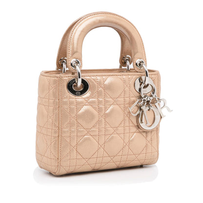 Dior Lady Dior Nylon Mini Handbag
