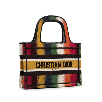 Dior Mini D Stripes Book Tote