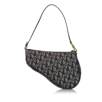 Saint Laurent Pochette Mini Canvas Handbag