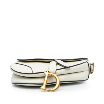 Dior Mini Grained Calfskin Saddle Bag (SHG-ZkDU07)