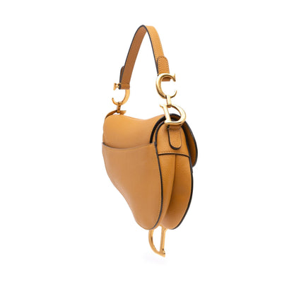 Dior Mini Grained Calfskin Saddle