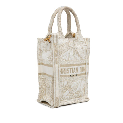 Dior Mini Jardin D'Hiver Vertical Book Tote