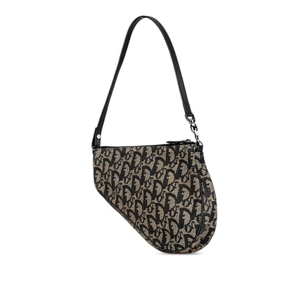 Dior Mini Oblique Saddle Pochette (SHG-I8HllM)