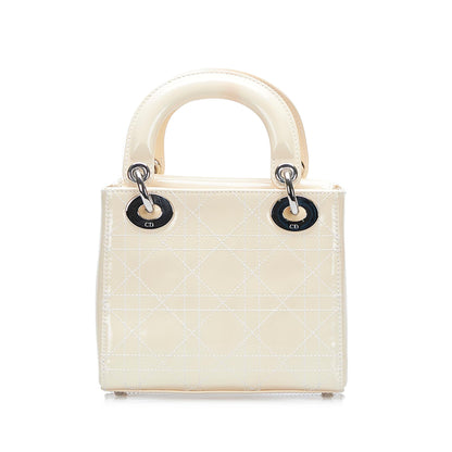 Dior Lady Dior Leather Mini Handbag