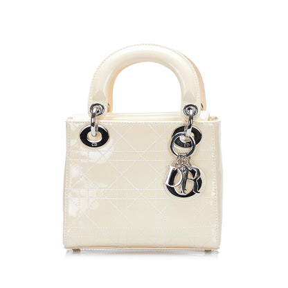 Dior Lady Dior Leather Mini Handbag