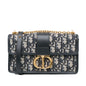 Dior Oblique 30 Montaigne East West Bag with Chain (SHG-Aqam3m)
