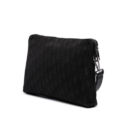 Dior Oblique Canvas A4 Zipped Pouch