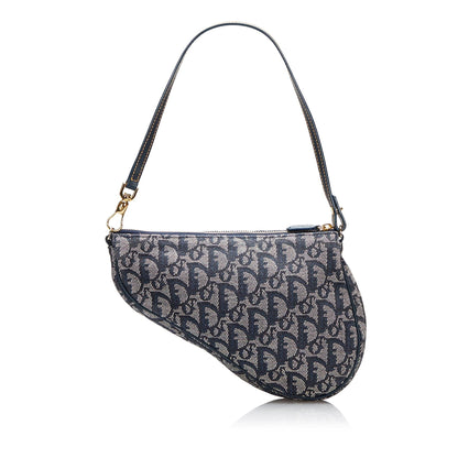 Saint Laurent Pochette Mini Canvas Handbag