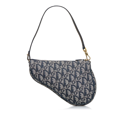Saint Laurent Pochette Mini Canvas Handbag