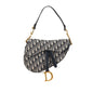 Dior Oblique Canvas Saddle Bag
