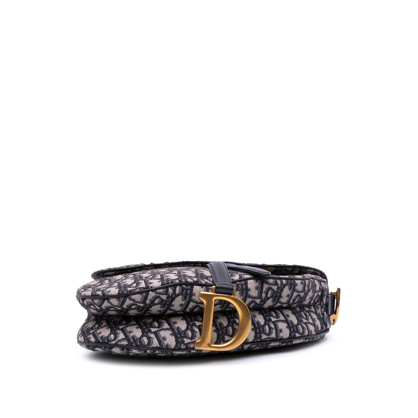 Dior Oblique Canvas Saddle Bag
