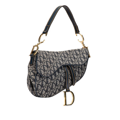 Dior Oblique Canvas Saddle (SHG-yGP2np)