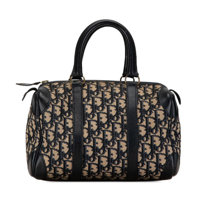Dior Oblique Canvas Trotter Boston Bag (SHG-PIbsgz)