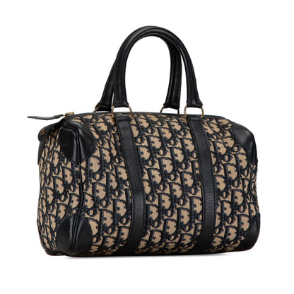 Dior Oblique Canvas Trotter Boston Bag (SHG-PIbsgz)