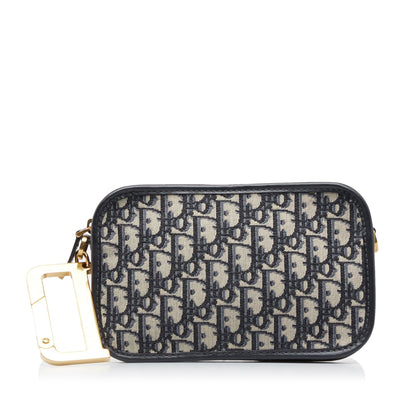 Saint Laurent Mini Canvas Clutch Bag