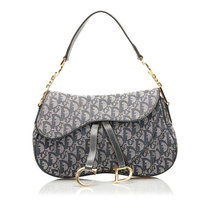 Saint Laurent Pochette Mini Canvas Handbag