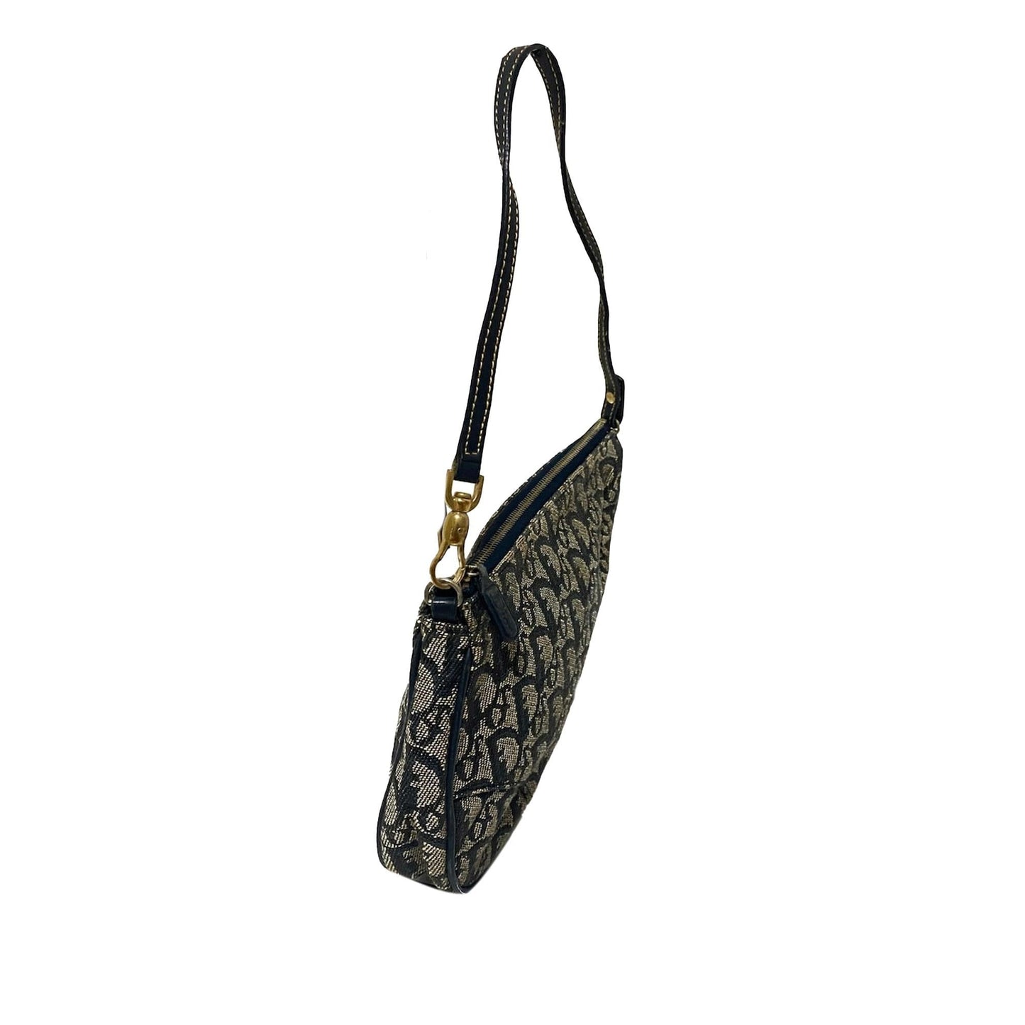 Saint Laurent Pochette Mini Canvas Handbag