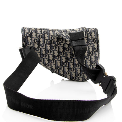 Saint Laurent Nylon Leather Mini Crossbody Bag