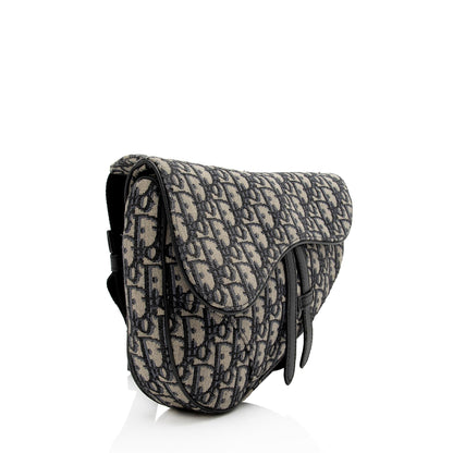 Saint Laurent Nylon Leather Mini Crossbody Bag