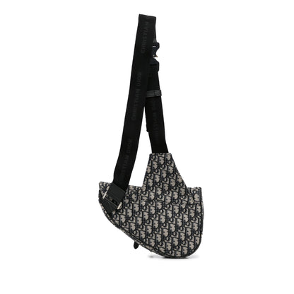 Saint Laurent Mini Canvas Crossbody Bag