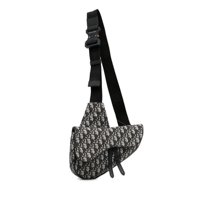 Saint Laurent Mini Canvas Crossbody Bag