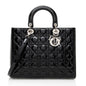 Dior Patent Leather Dior Large Tote (SHF-17675)