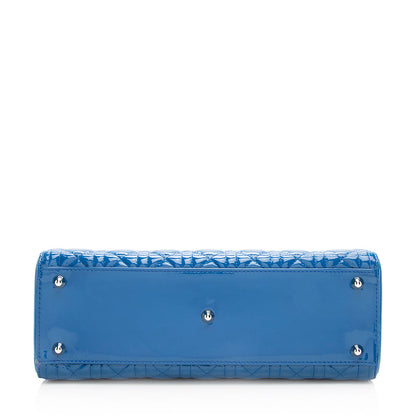 Dior Patent Leather Dior Large Tote (SHF-19135)