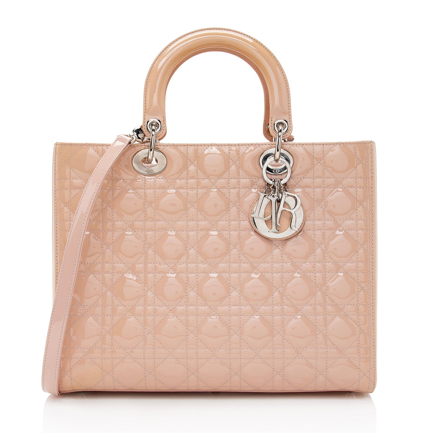 Dior Patent Leather Dior Large Tote (SHF-22412)