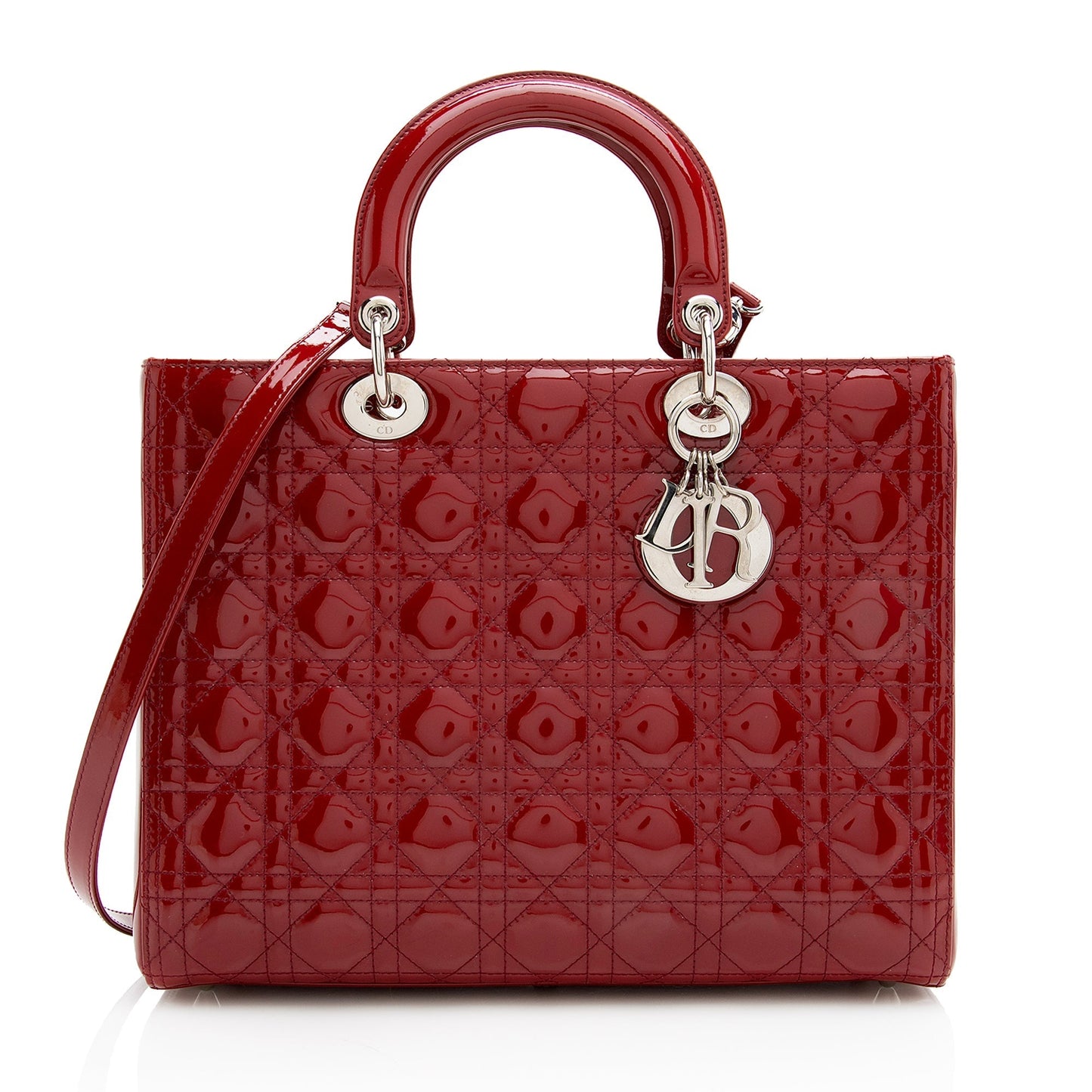 Dior Patent Leather Dior Large Tote (SHF-22848)
