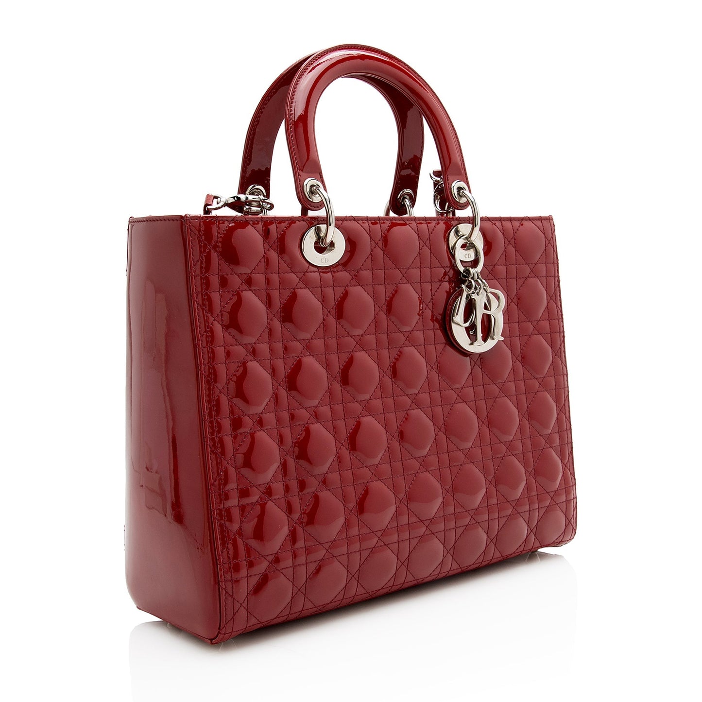 Dior Patent Leather Dior Large Tote (SHF-22848)