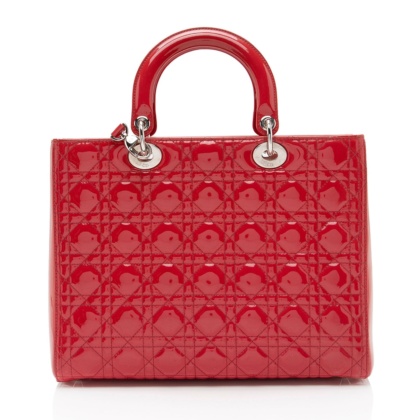 Dior Patent Leather Dior Large Tote (SHF-Fvh4jH)